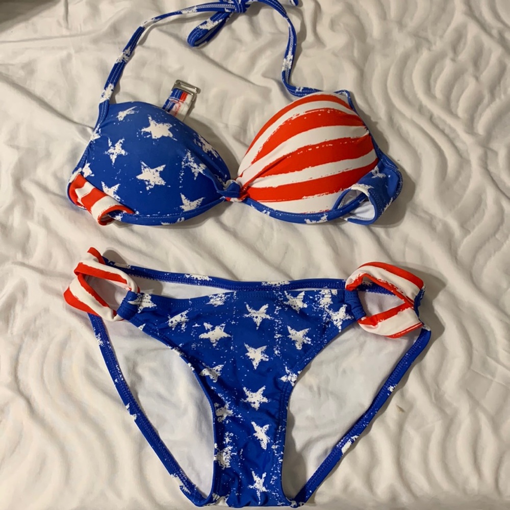 Xhilaration flag bikini